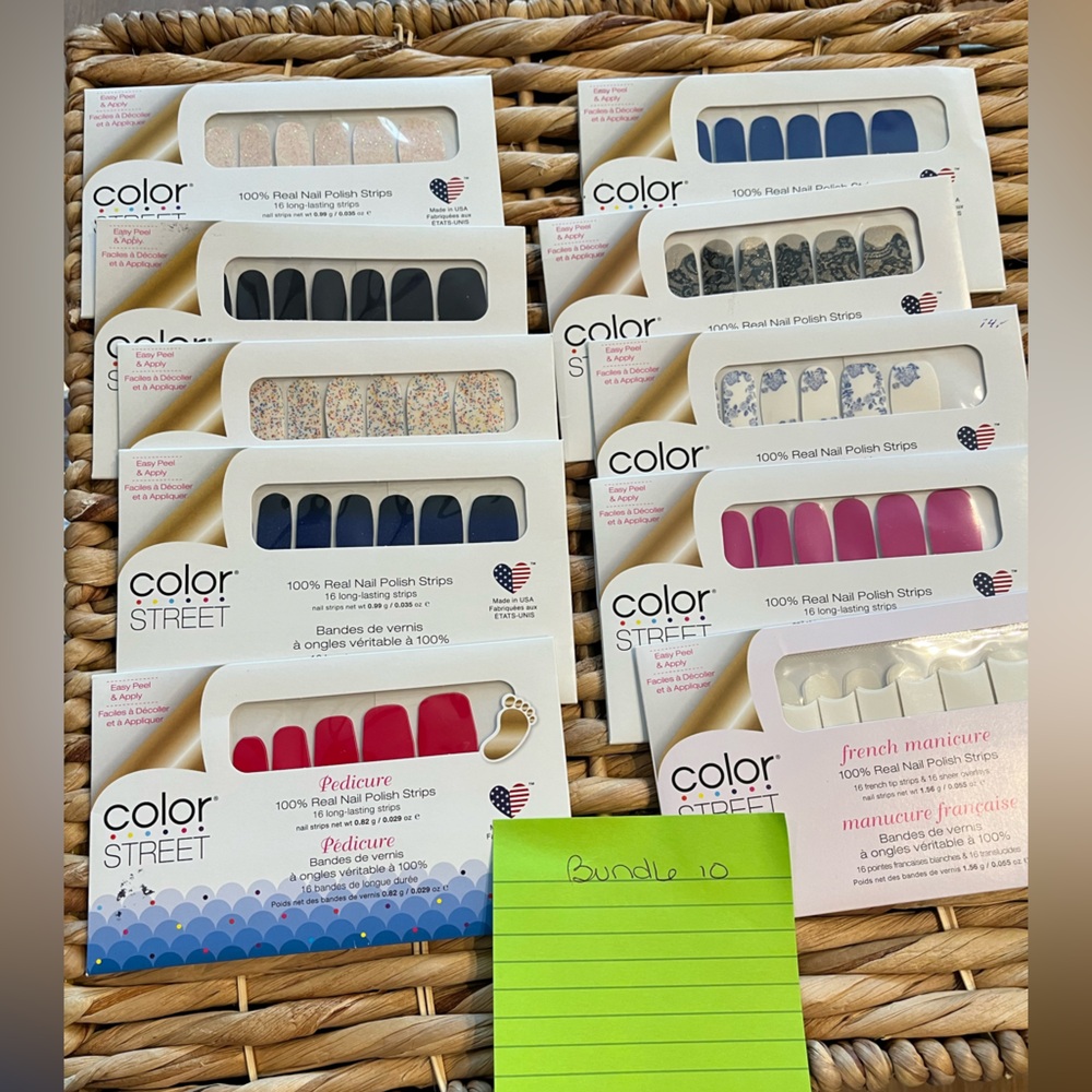 Color Street Nail Wraps